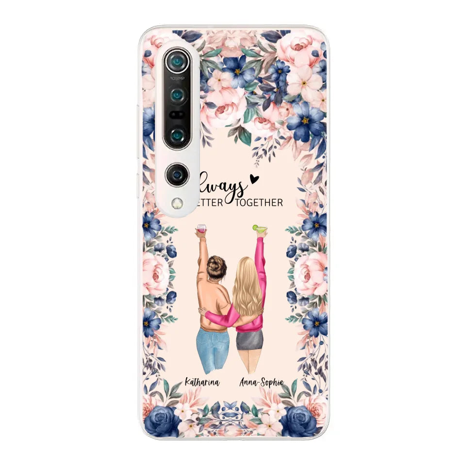 Beste vrienden voor altijd - Gepersonaliseerde telefoonhoesje