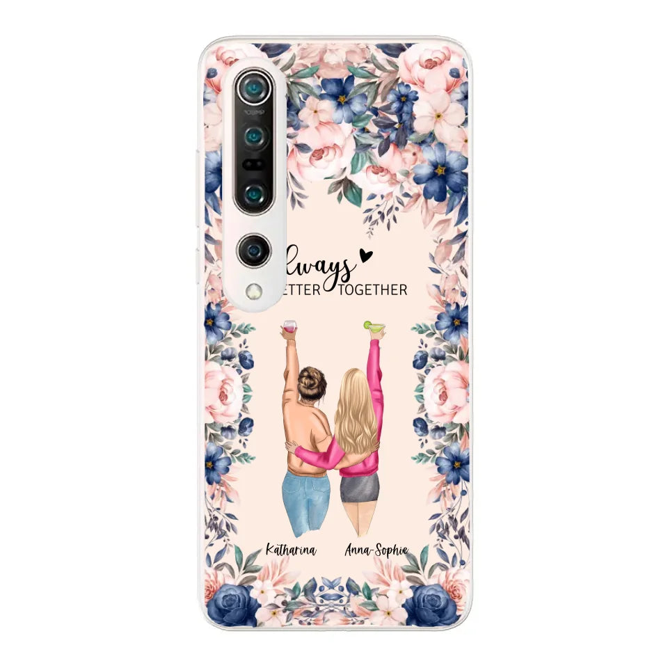 Beste vrienden voor altijd - Gepersonaliseerde telefoonhoesje