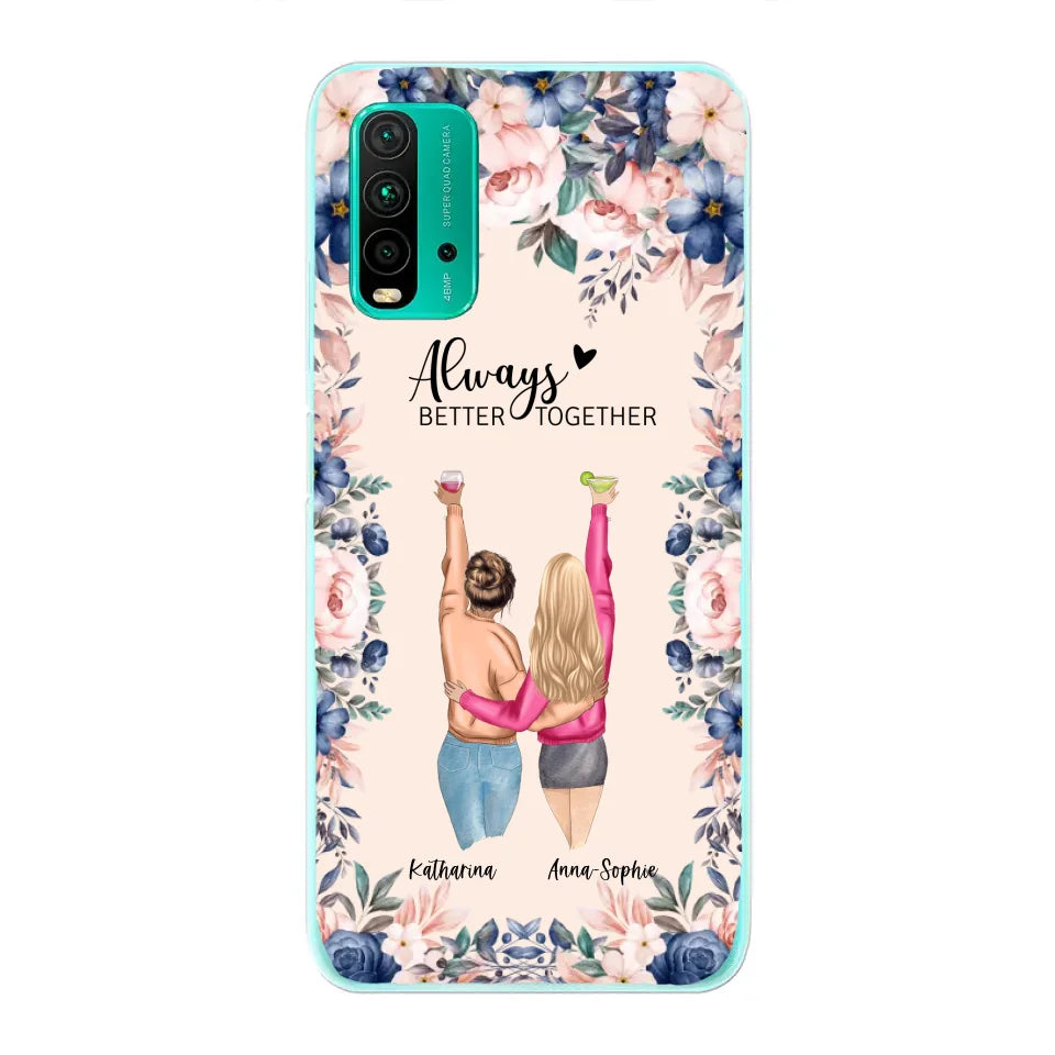 Beste vrienden voor altijd - Gepersonaliseerde telefoonhoesje