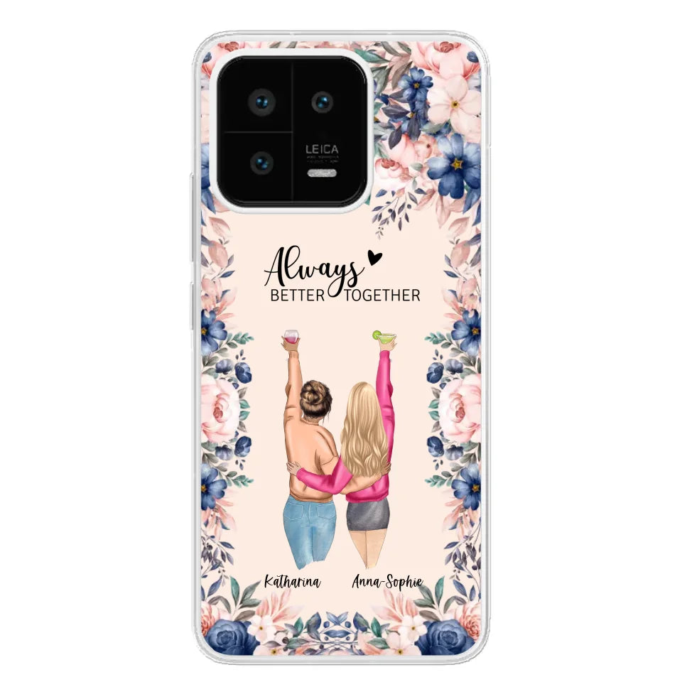 Beste vrienden voor altijd - Gepersonaliseerde telefoonhoesje