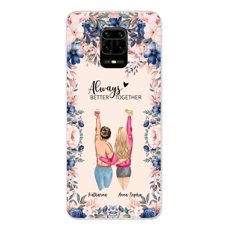 Beste vrienden voor altijd - Gepersonaliseerde telefoonhoesje