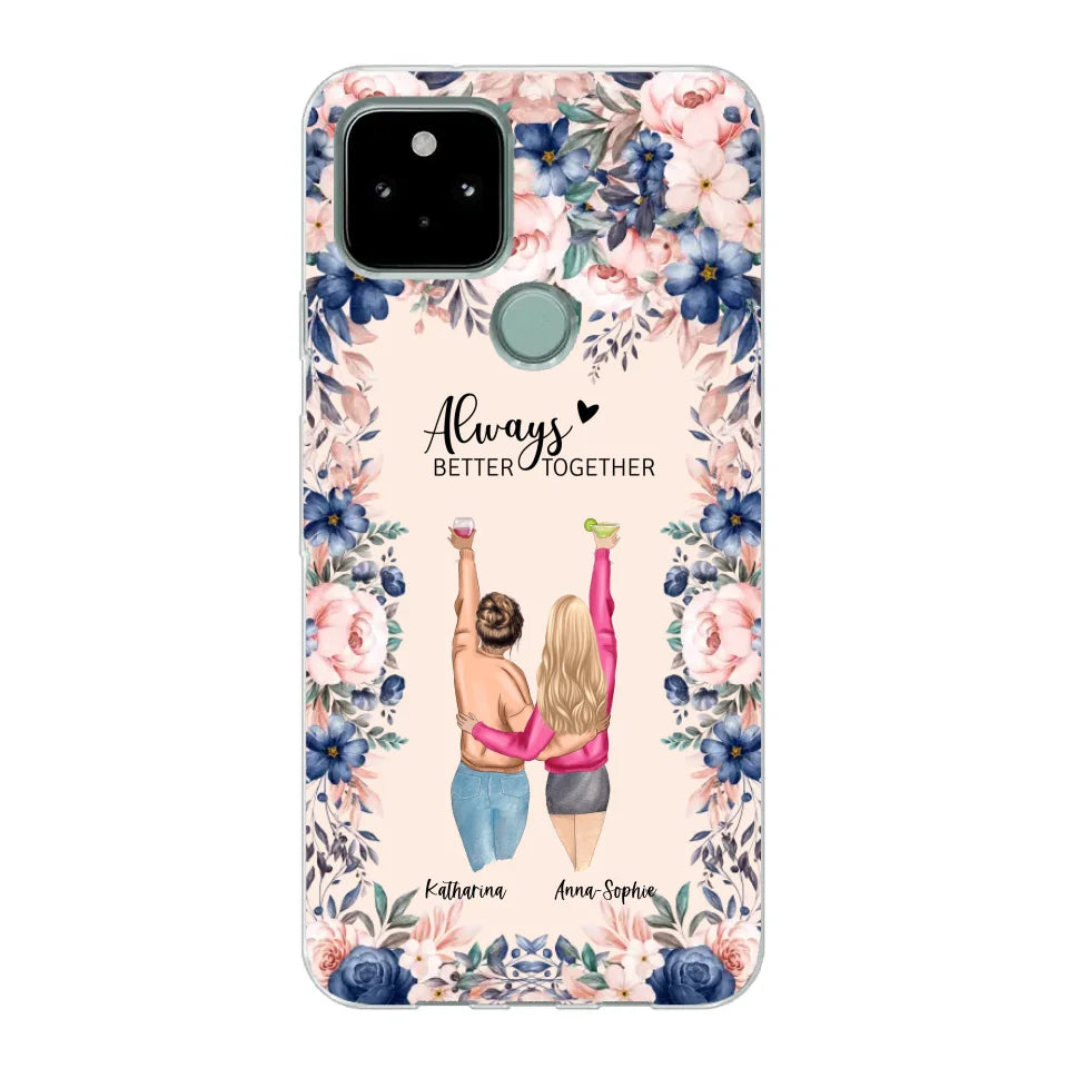 Beste vrienden voor altijd - Gepersonaliseerde telefoonhoesje