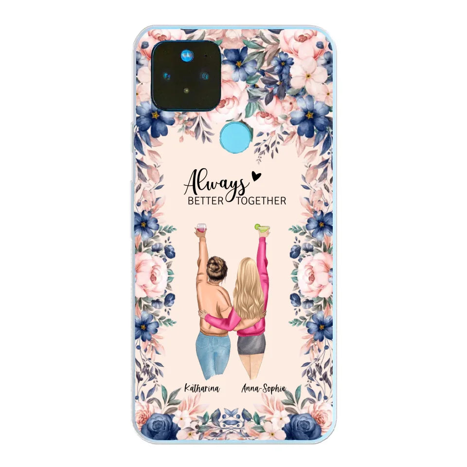 Beste vrienden voor altijd - Gepersonaliseerde telefoonhoesje