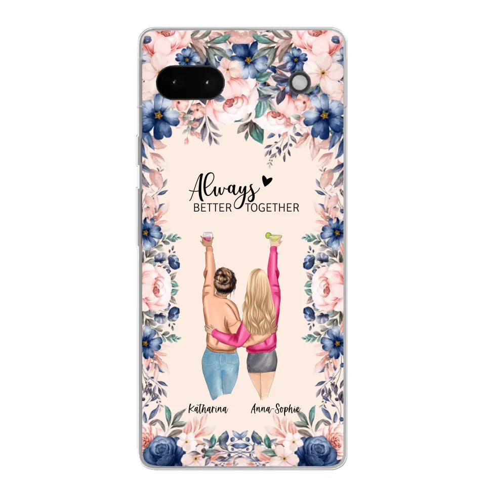 Beste vrienden voor altijd - Gepersonaliseerde telefoonhoesje
