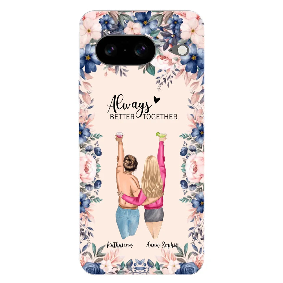Beste vrienden voor altijd - Gepersonaliseerde telefoonhoesje