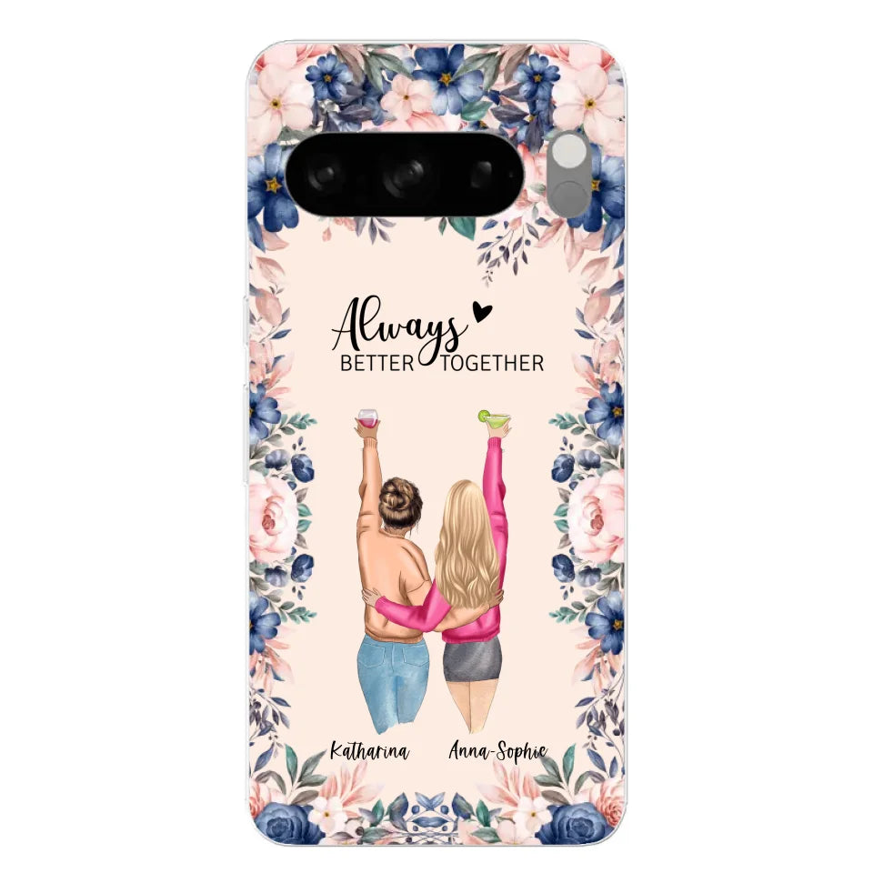 Beste vrienden voor altijd - Gepersonaliseerde telefoonhoesje