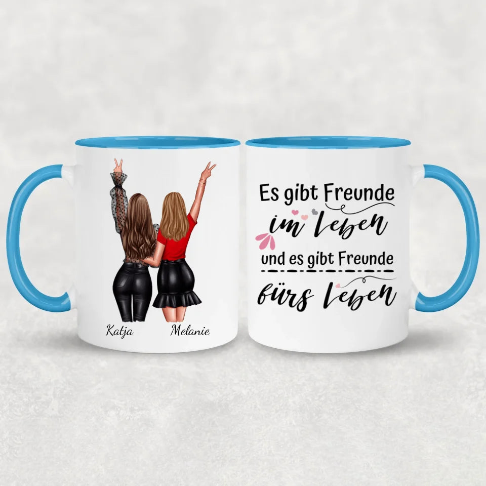 Besties - Gepersonaliseerde mok