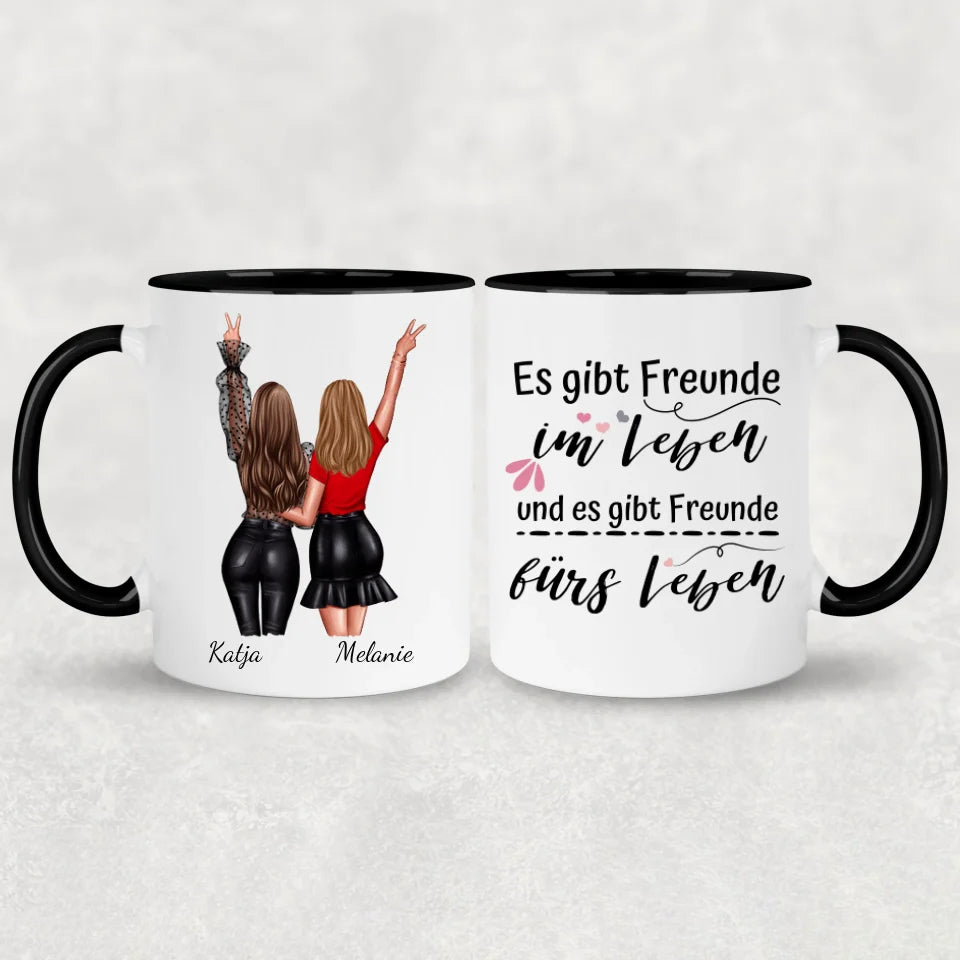 Besties - Gepersonaliseerde mok