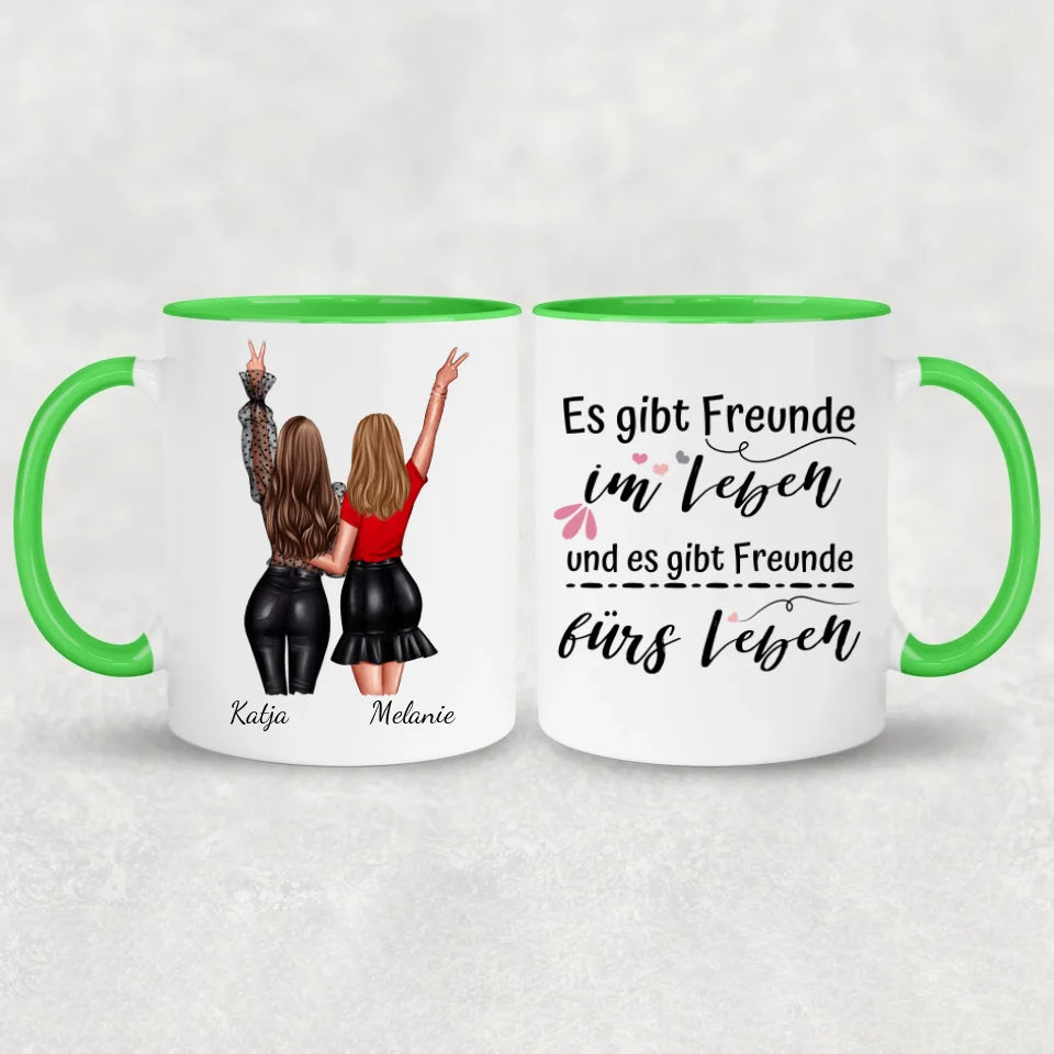 Besties - Gepersonaliseerde mok