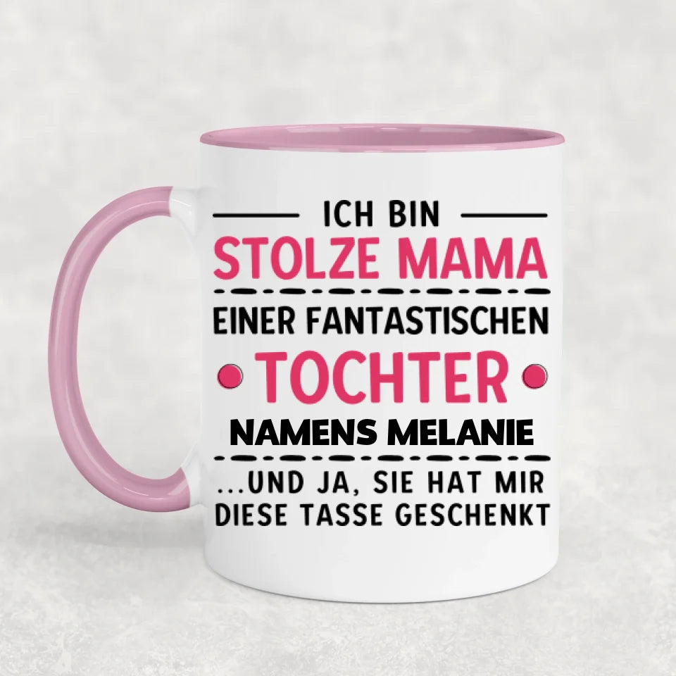 Trotse moeder - Gepersonaliseerde mok
