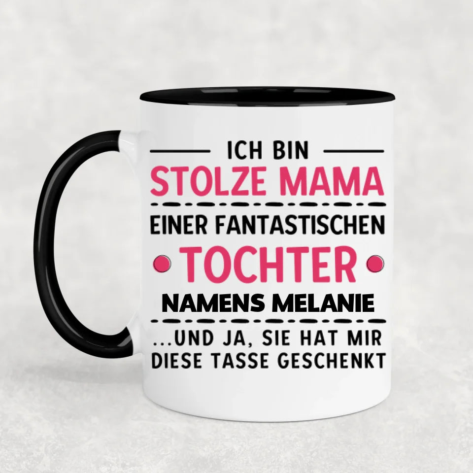 Trotse moeder - Gepersonaliseerde mok