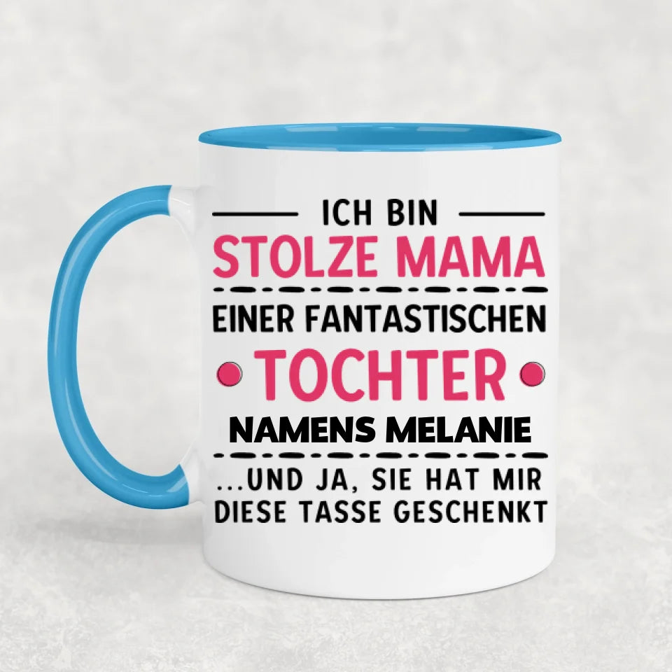 Trotse moeder - Gepersonaliseerde mok