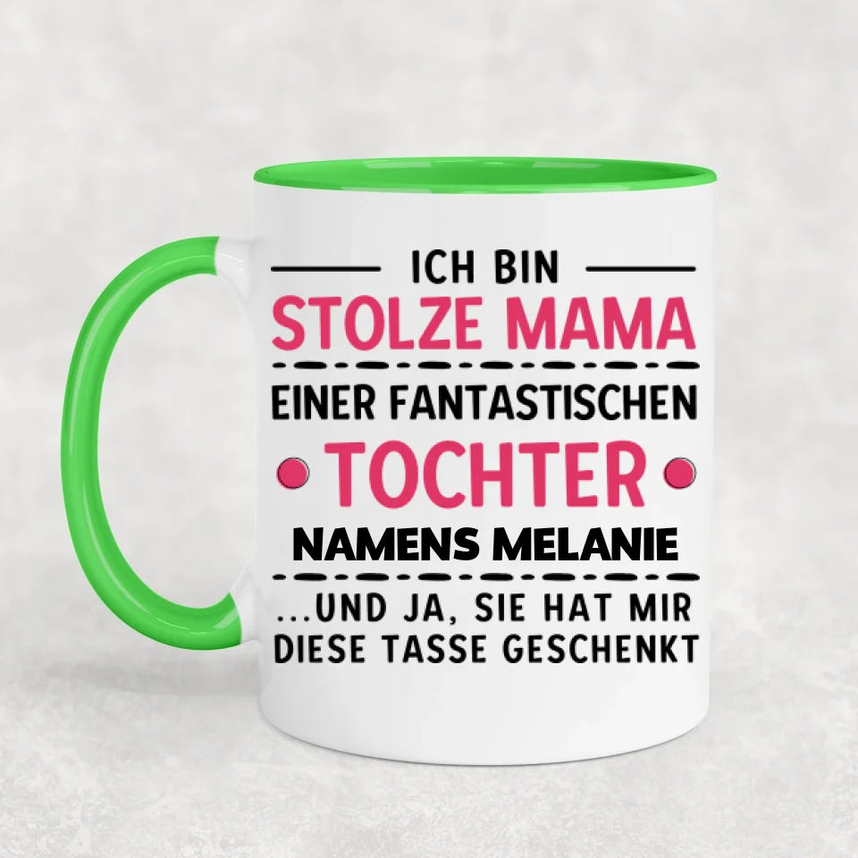 Trotse moeder - Gepersonaliseerde mok