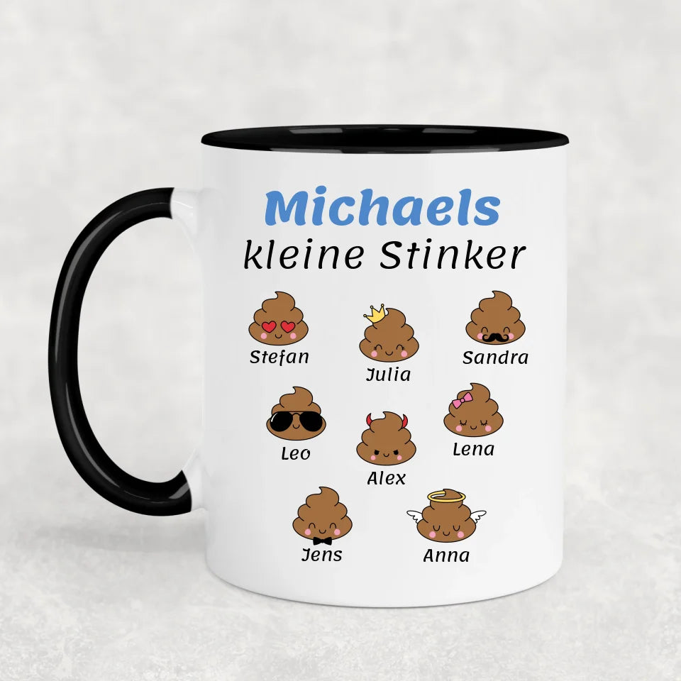 Papa's/Opa's Kleine Stinkers - Gepersonaliseerde Mok
