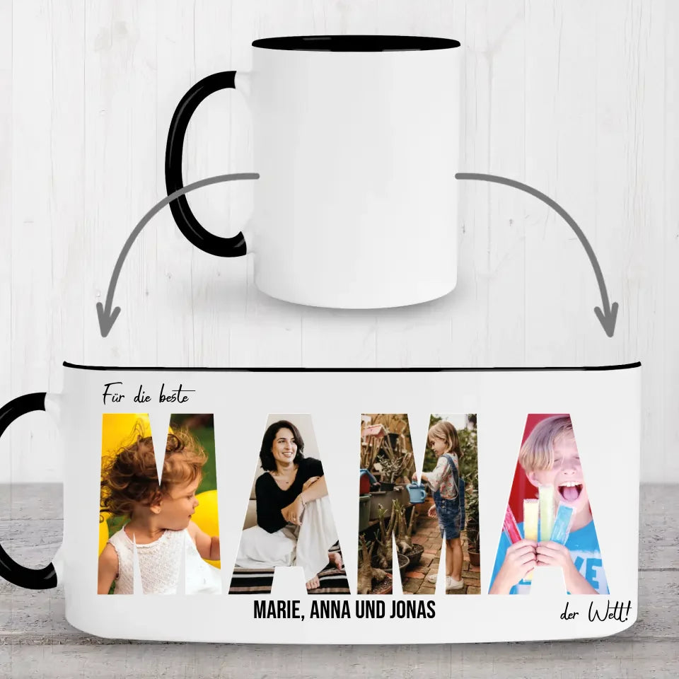 Letter Art MAMA - Gepersonaliseerde mok