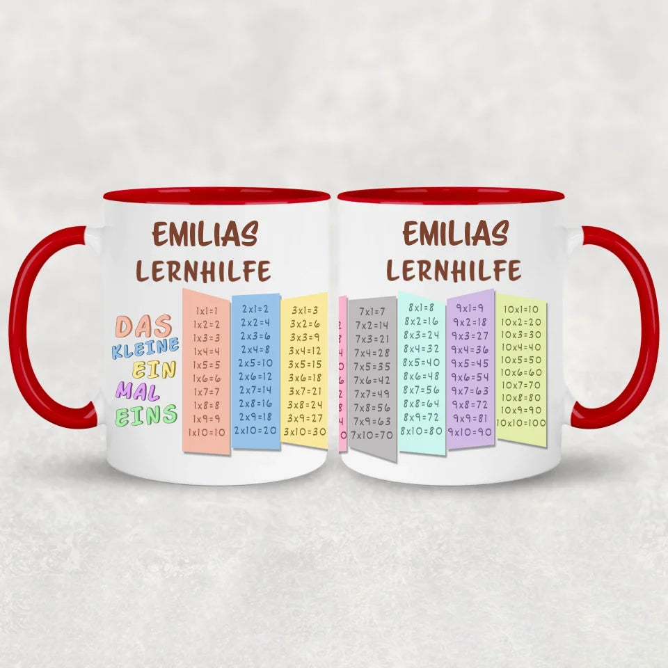Eén voor één - Gepersonaliseerde mok