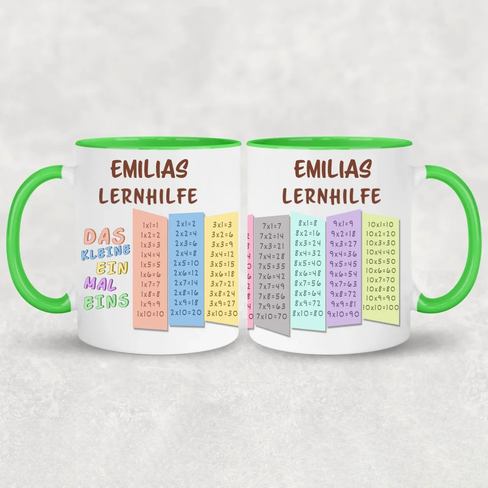 Eén voor één - Gepersonaliseerde mok
