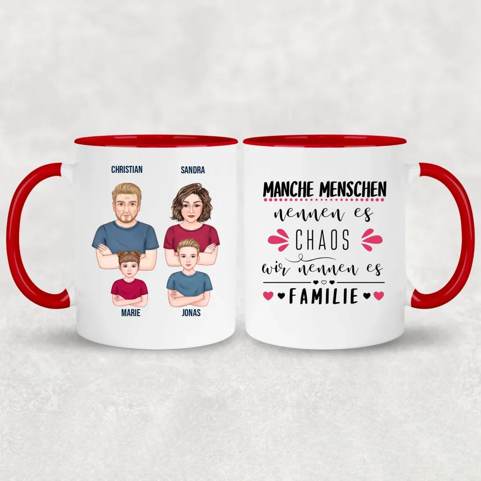 Familiebanden - Gepersonaliseerde mok