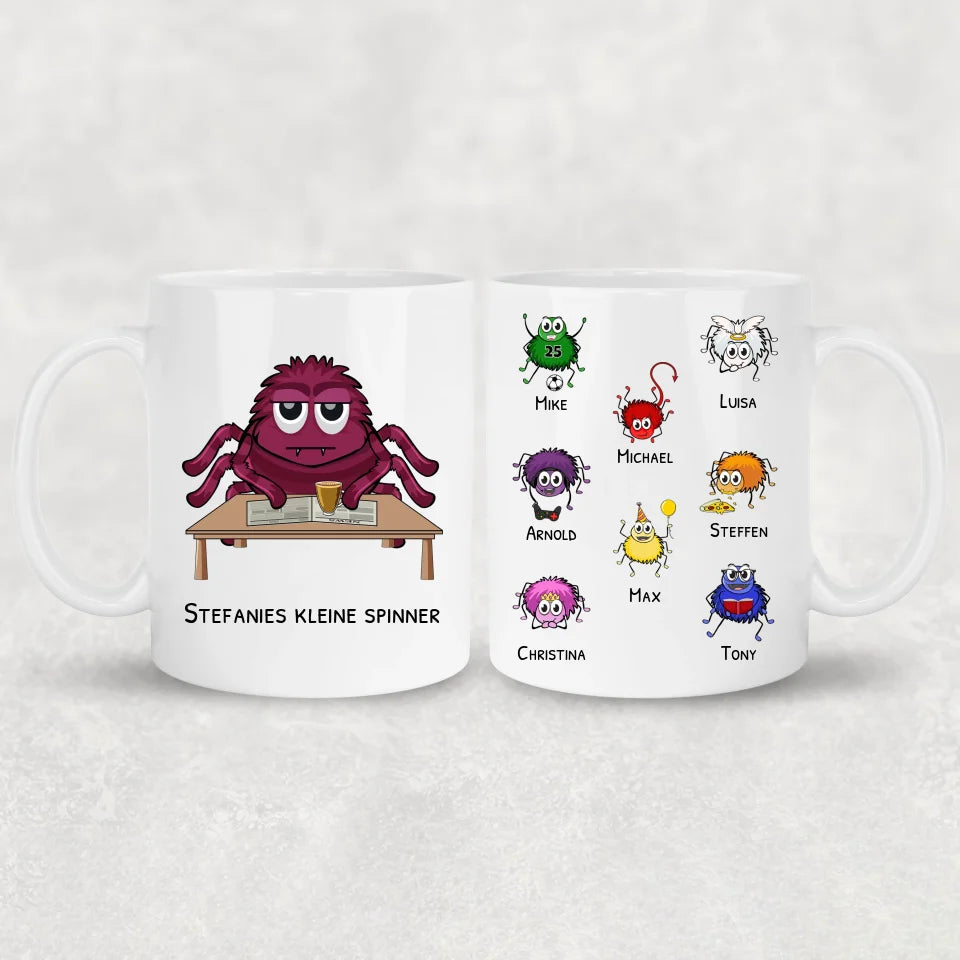 Little Spinners - Gepersonaliseerde mok