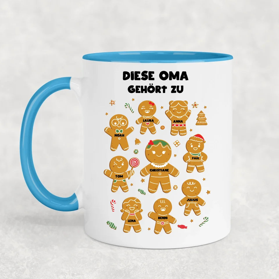 Gingerbread Favorites - Gepersonaliseerde mok