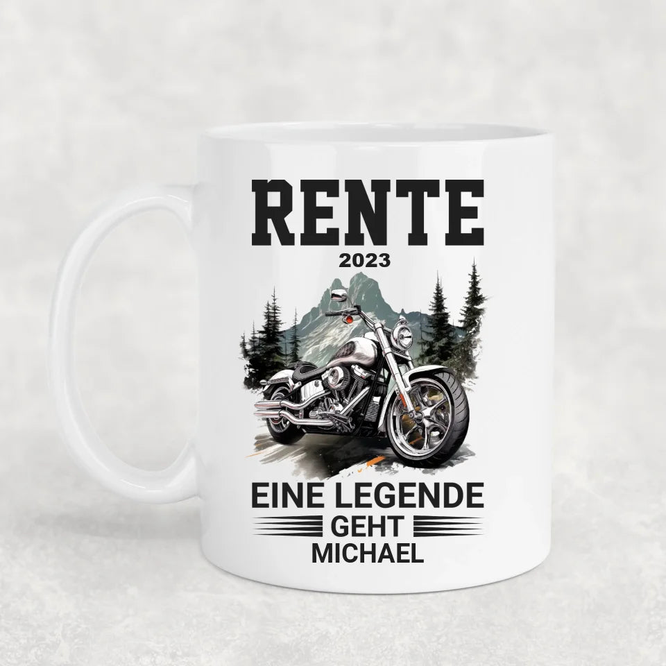 Pensioen - Gepersonaliseerde mok