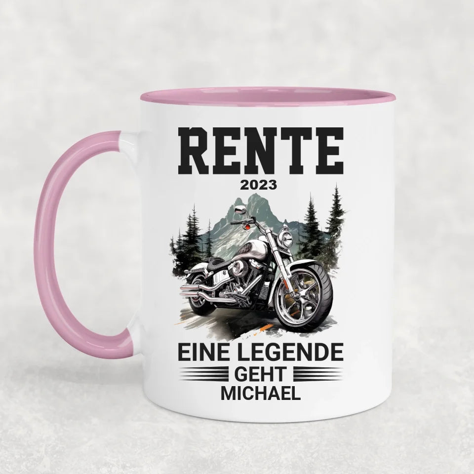 Pensioen - Gepersonaliseerde mok