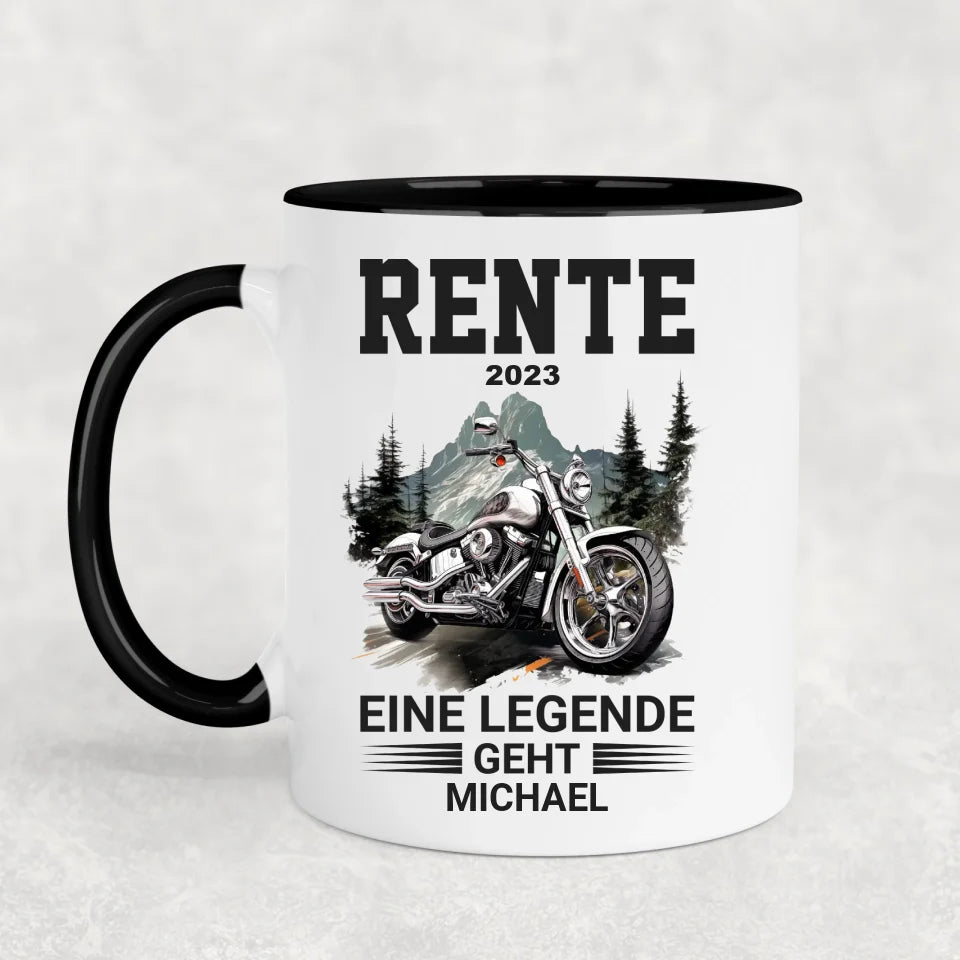 Pensioen - Gepersonaliseerde mok