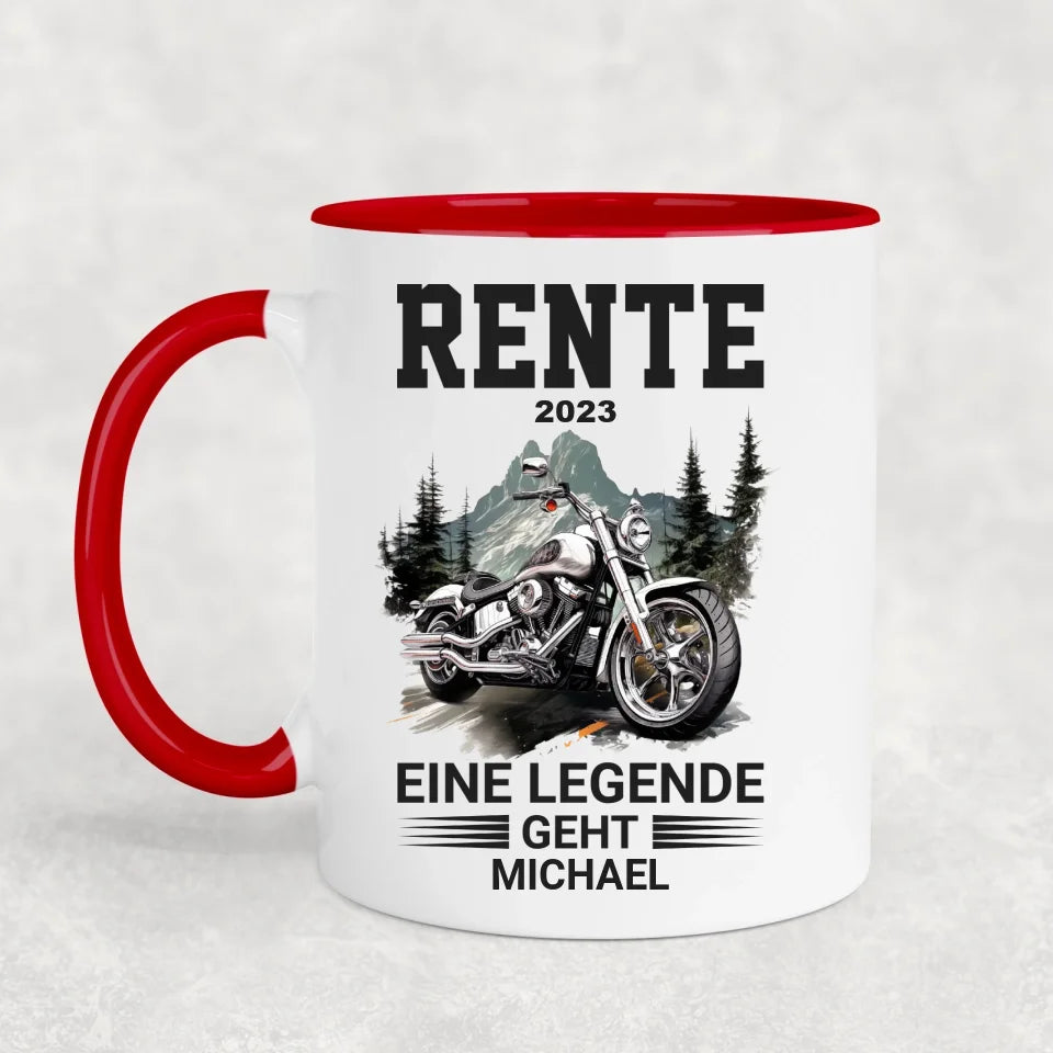 Pensioen - Gepersonaliseerde mok