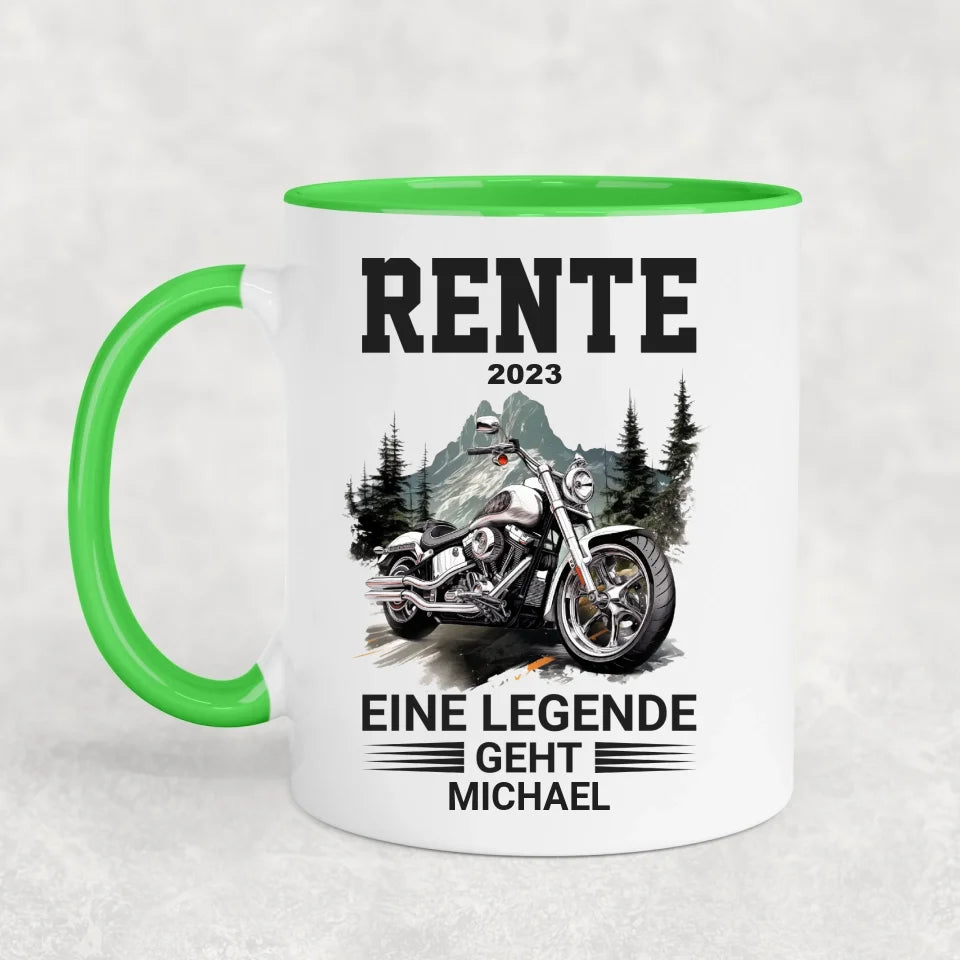 Pensioen - Gepersonaliseerde mok