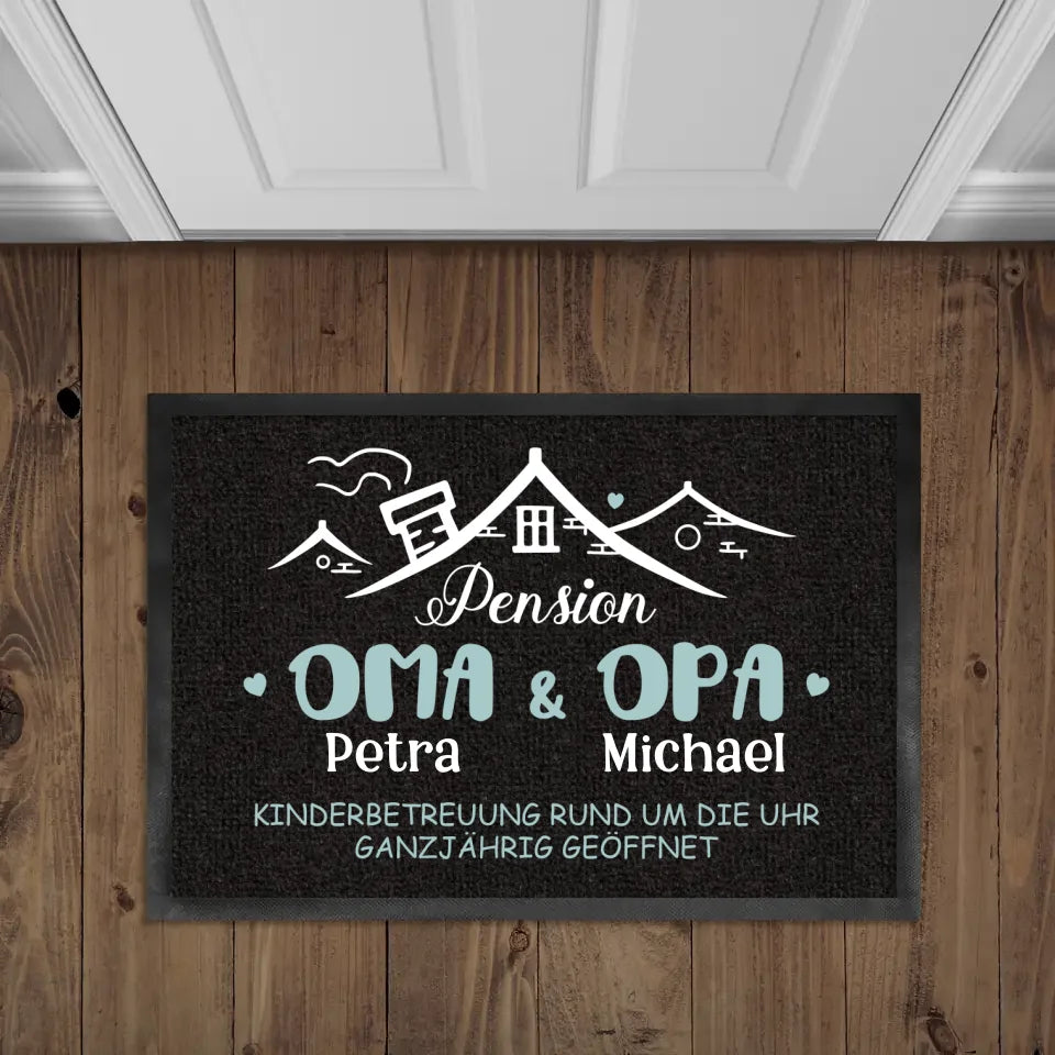 Pension Oma & Opa - Gepersonaliseerde deurmat