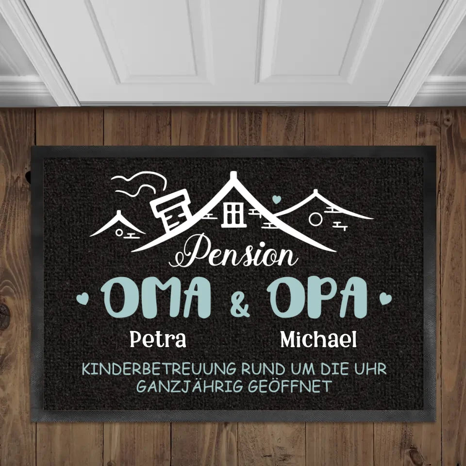 Pension Oma & Opa - Gepersonaliseerde deurmat