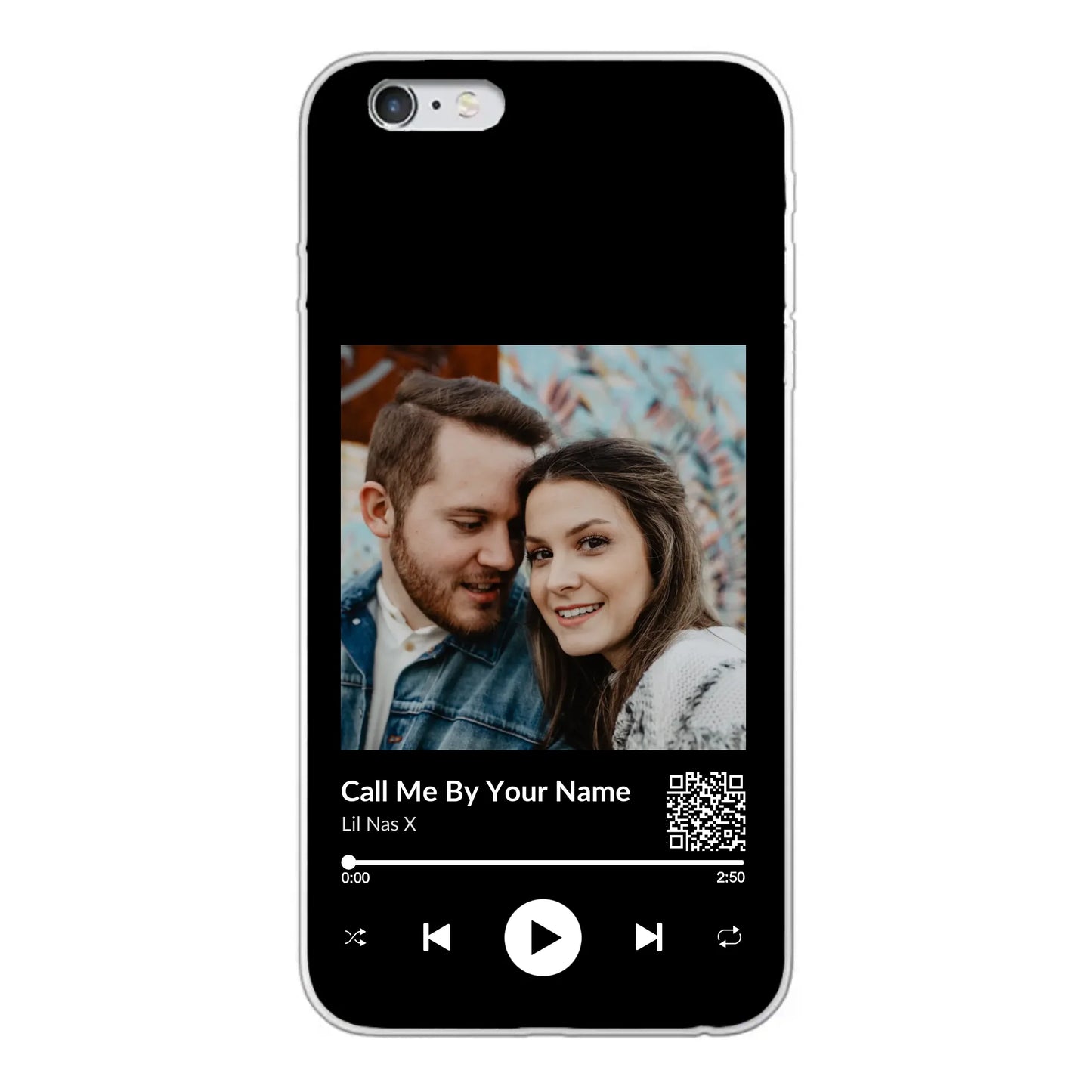 Favoriete liedje - gepersonaliseerde telefoonhoesje