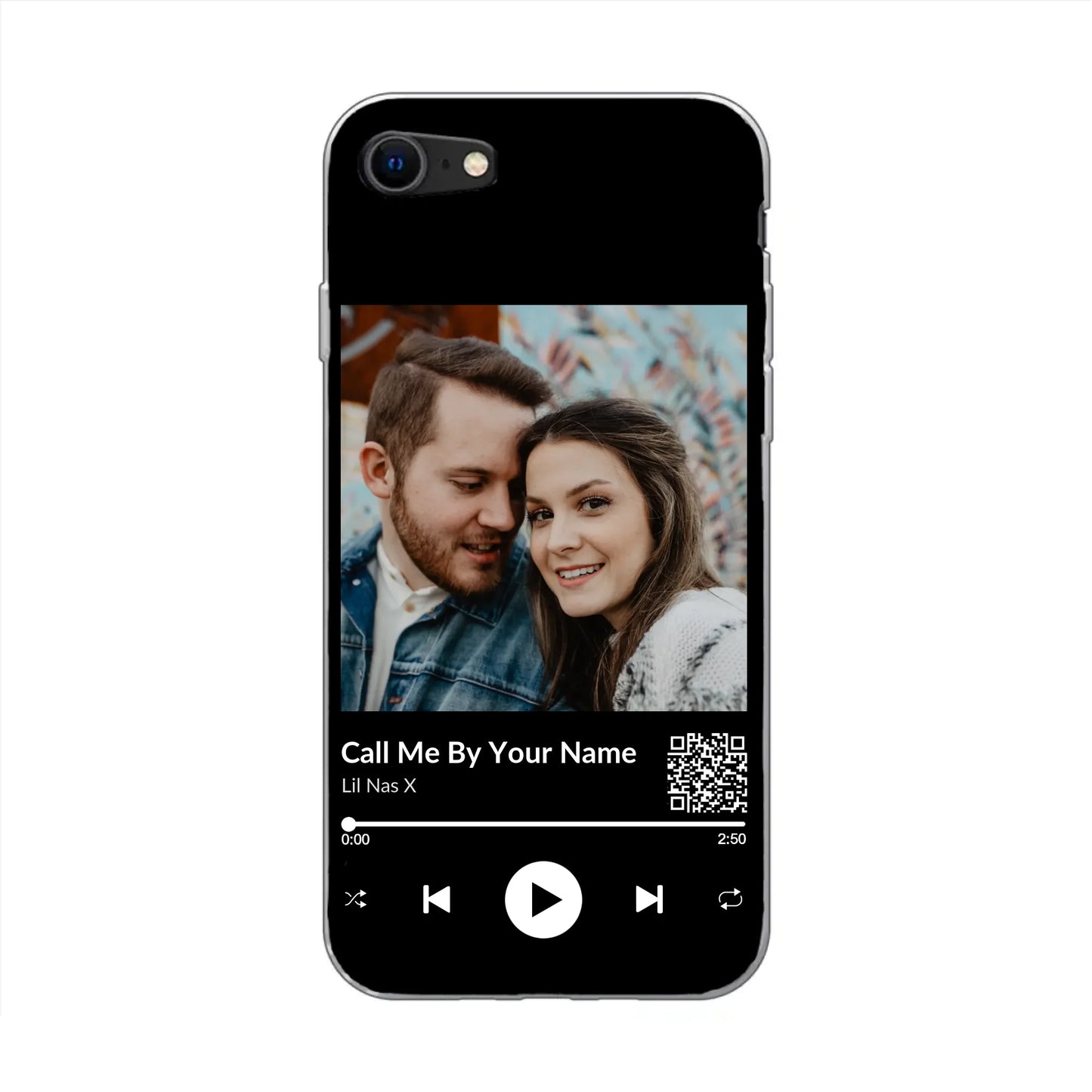 Favoriete liedje - gepersonaliseerde telefoonhoesje