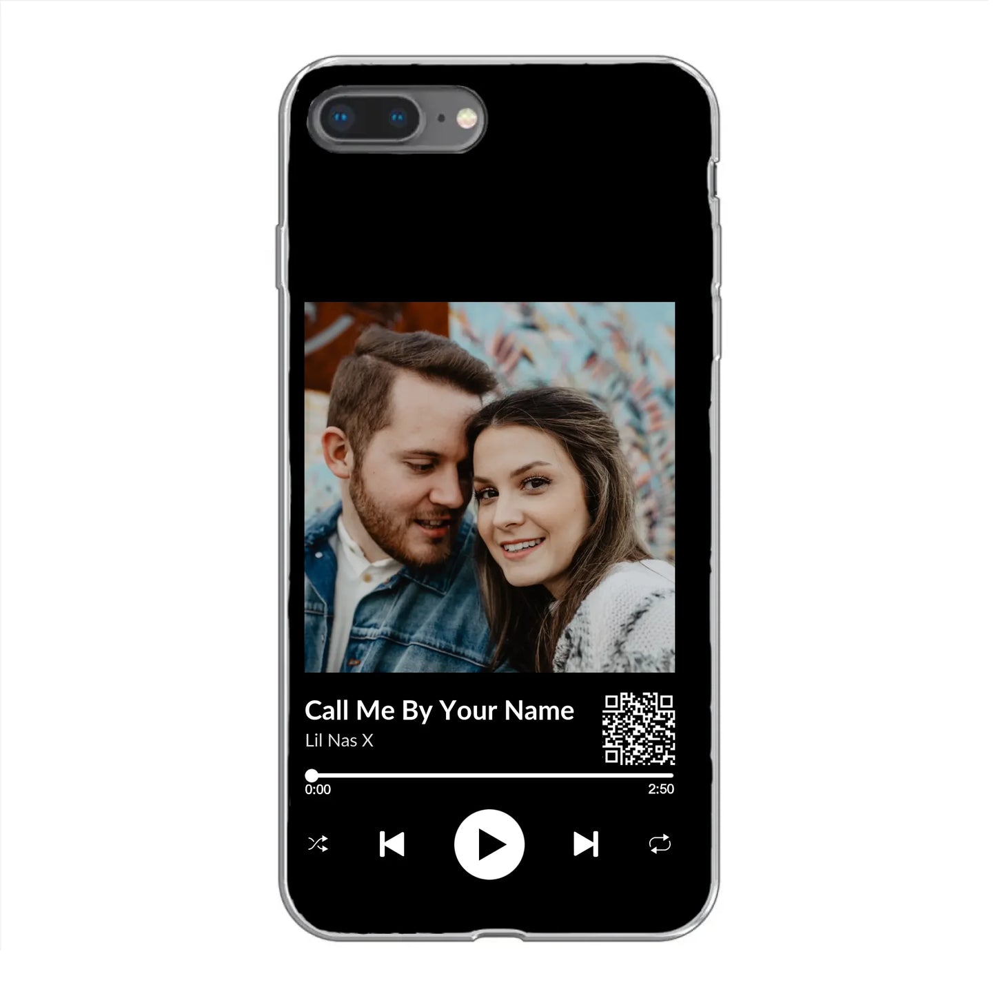 Favoriete liedje - gepersonaliseerde telefoonhoesje