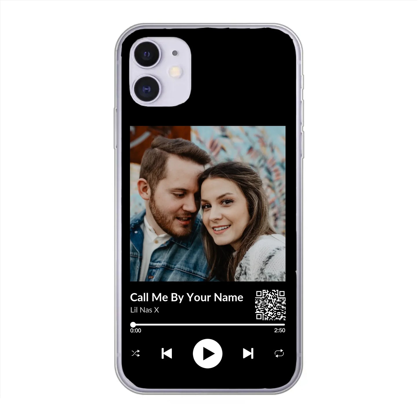 Favoriete liedje - gepersonaliseerde telefoonhoesje