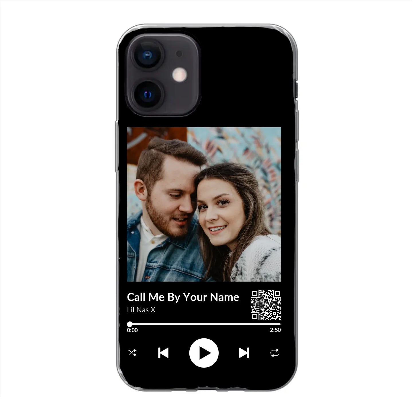 Favoriete liedje - gepersonaliseerde telefoonhoesje