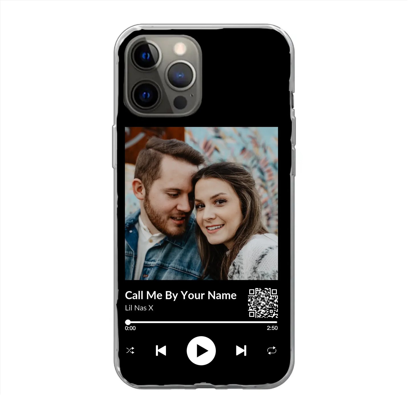 Favoriete liedje - gepersonaliseerde telefoonhoesje