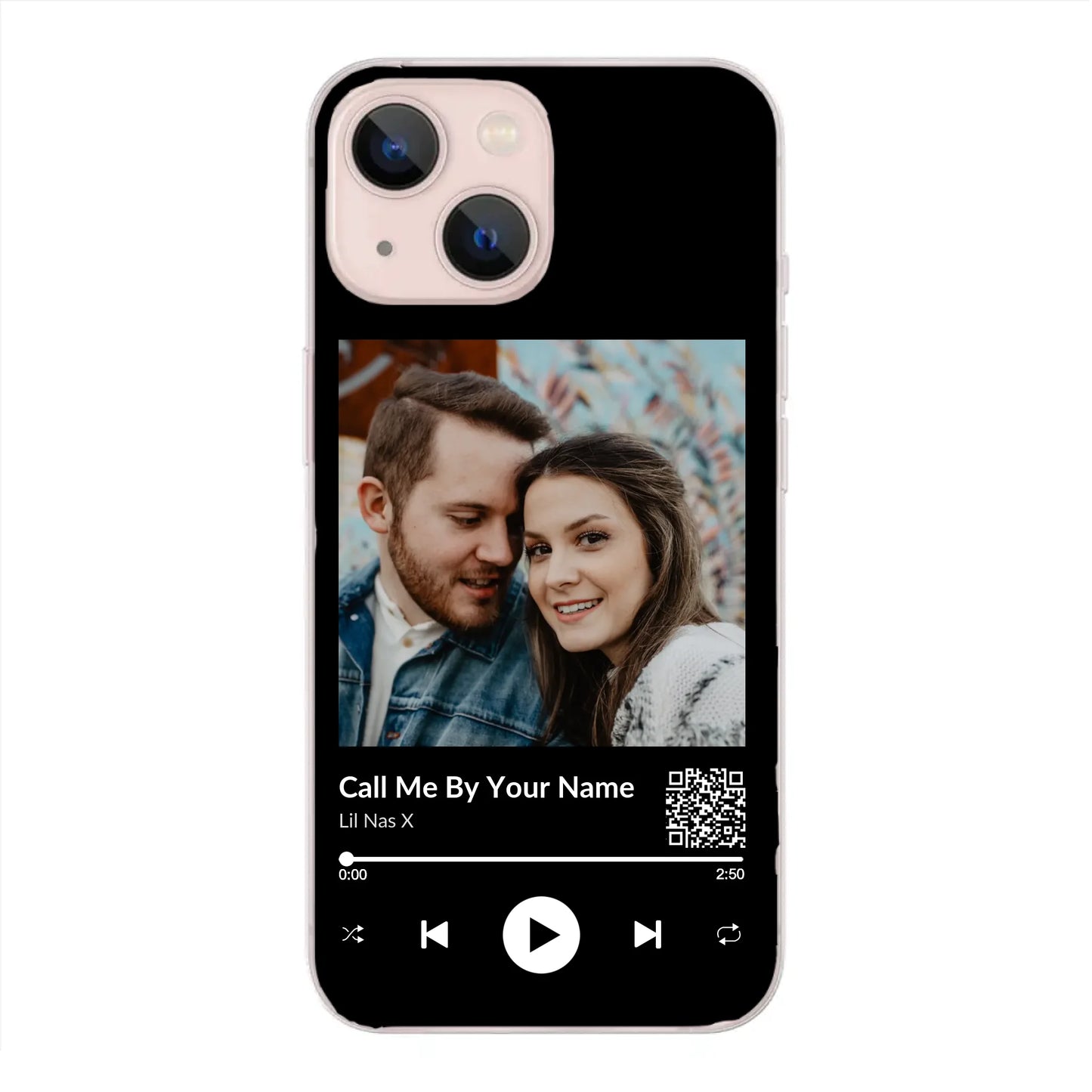 Favoriete liedje - gepersonaliseerde telefoonhoesje