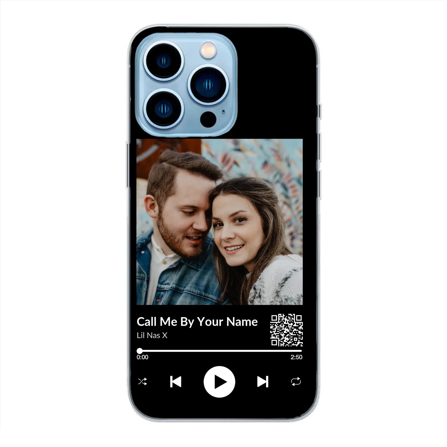 Favoriete liedje - gepersonaliseerde telefoonhoesje
