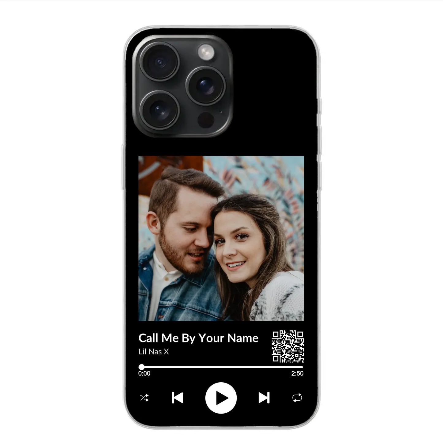 Favoriete liedje - gepersonaliseerde telefoonhoesje