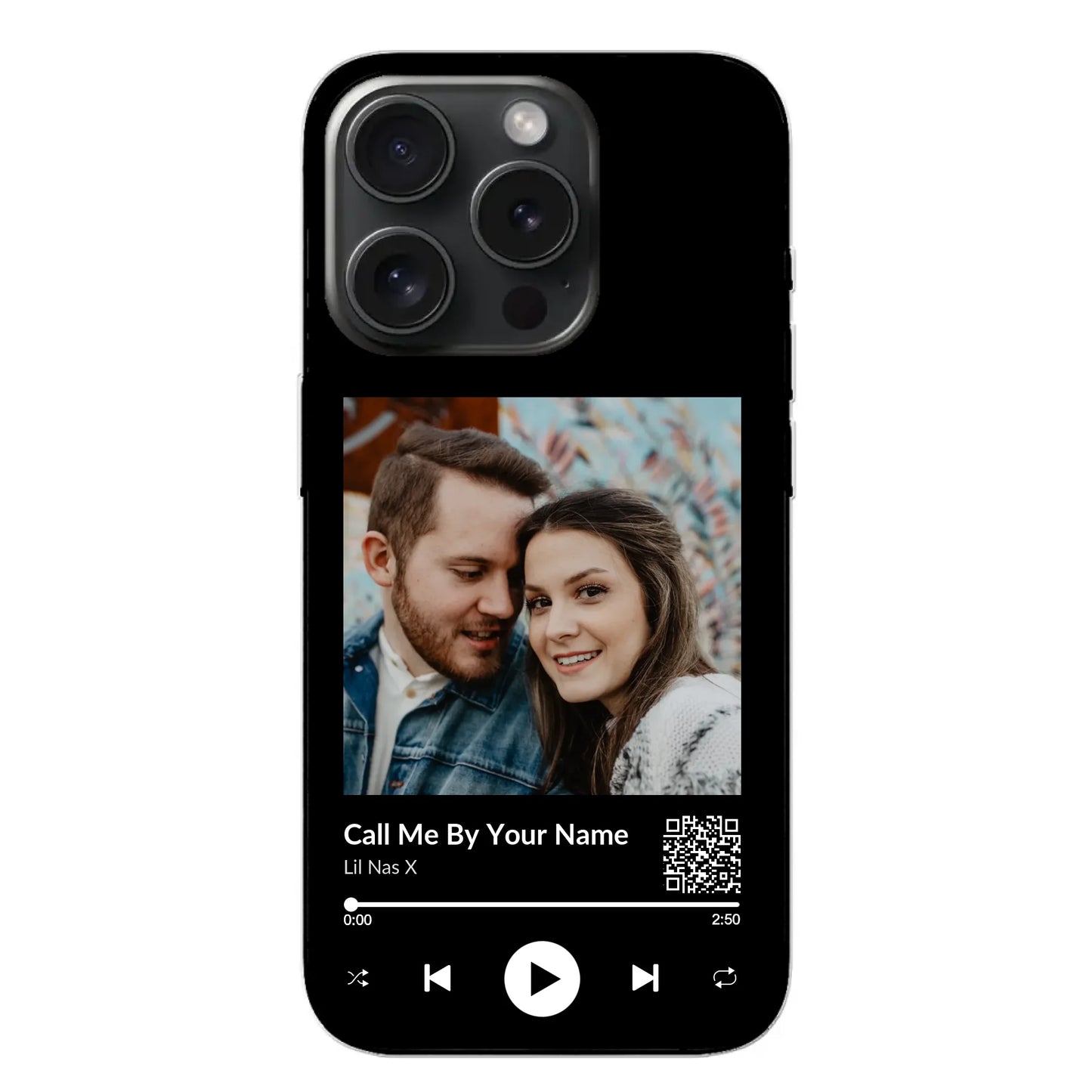 Favoriete liedje - gepersonaliseerde telefoonhoesje