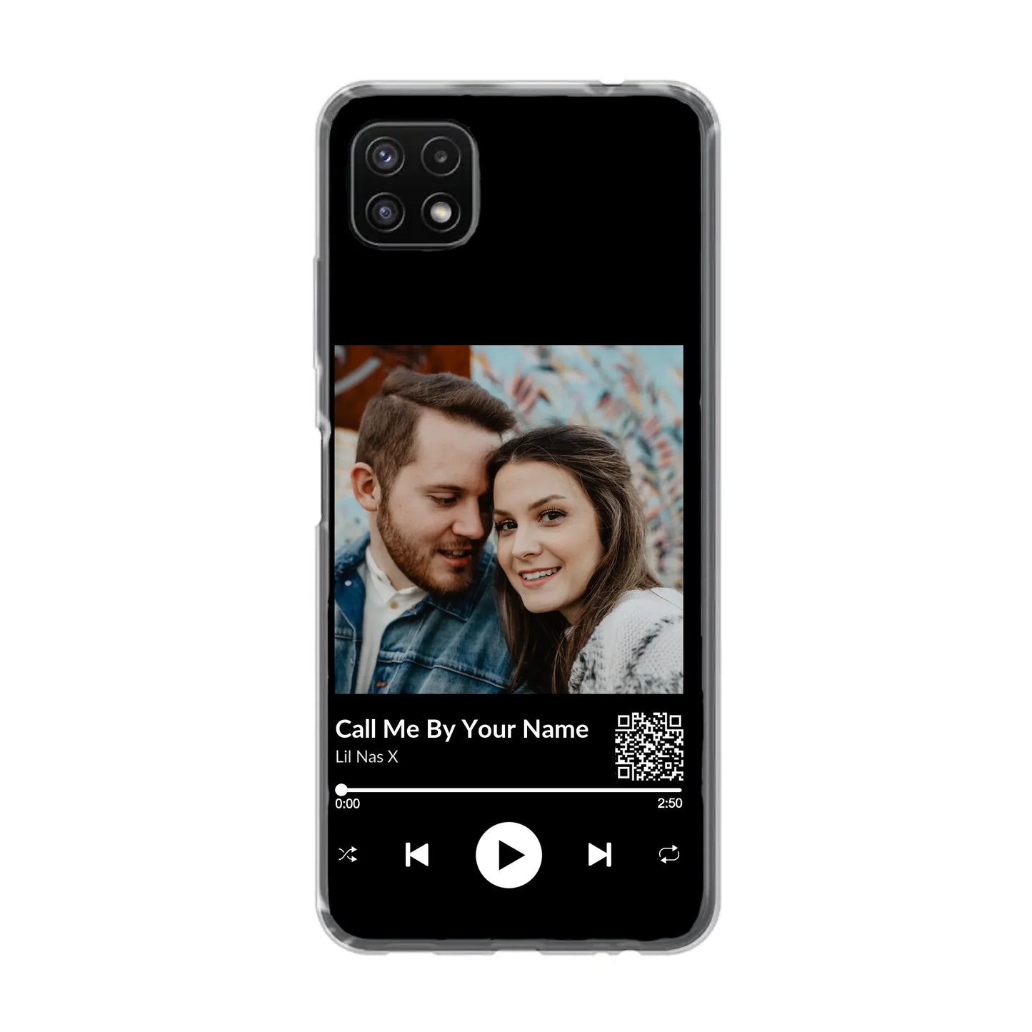 Favoriete liedje - gepersonaliseerde telefoonhoesje