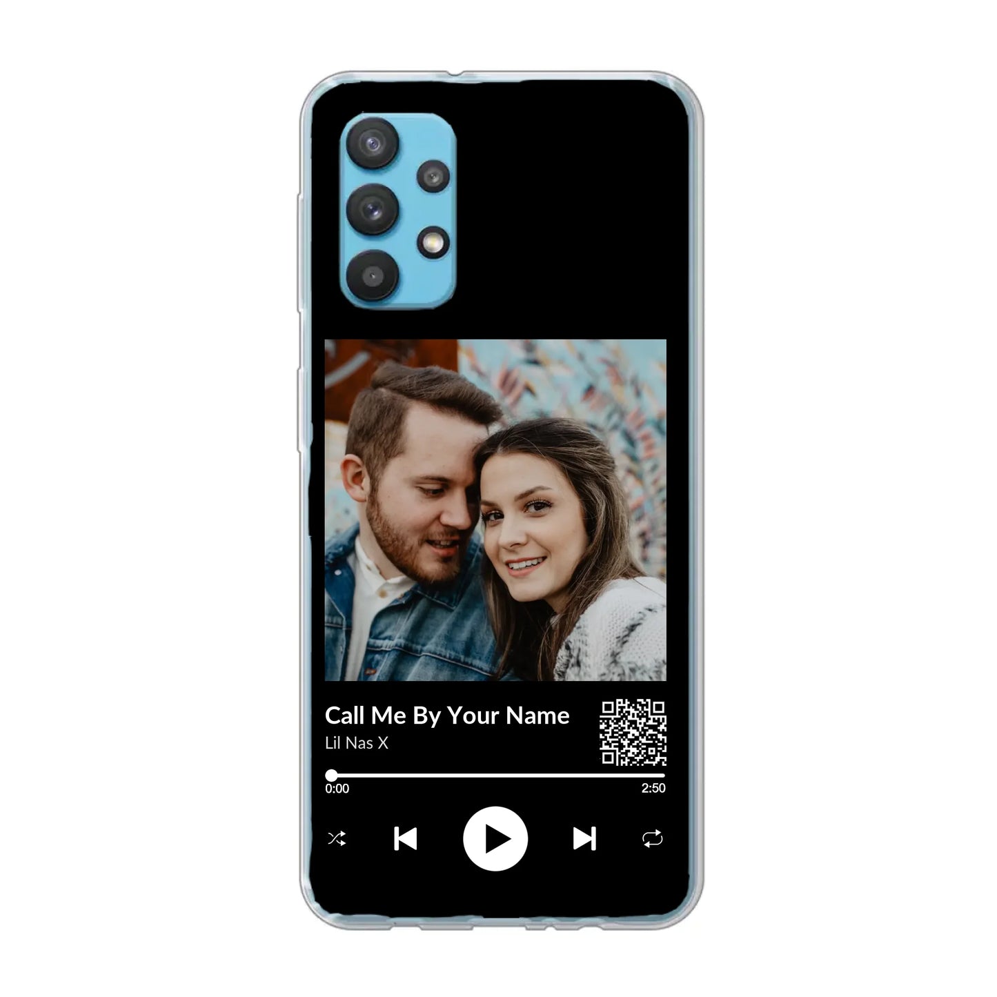 Favoriete liedje - gepersonaliseerde telefoonhoesje