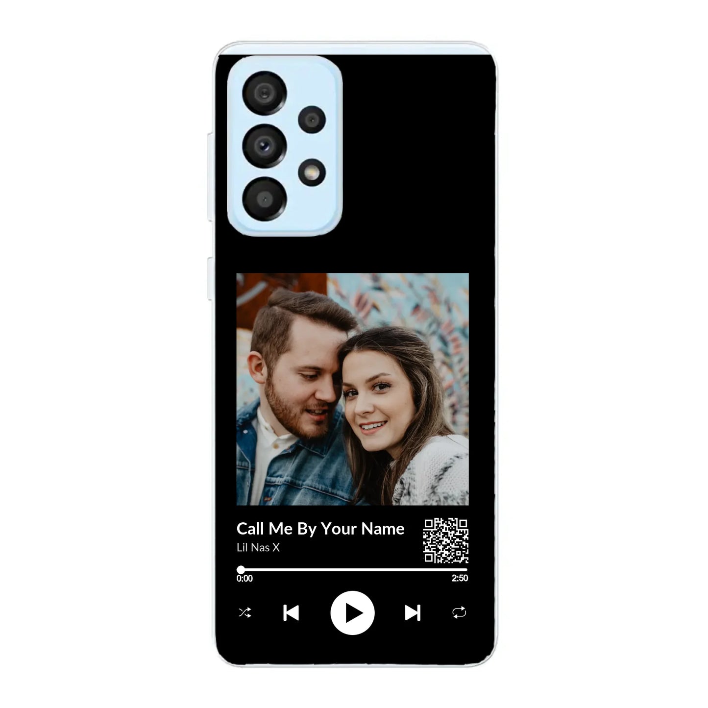 Favoriete liedje - gepersonaliseerde telefoonhoesje