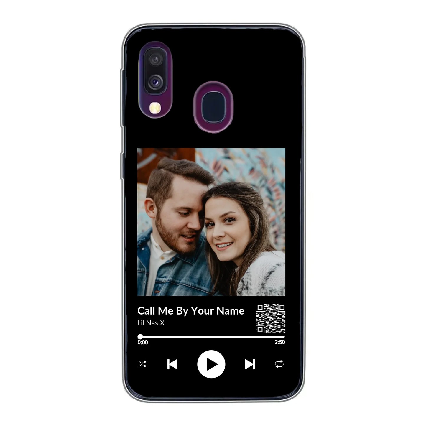 Favoriete liedje - gepersonaliseerde telefoonhoesje