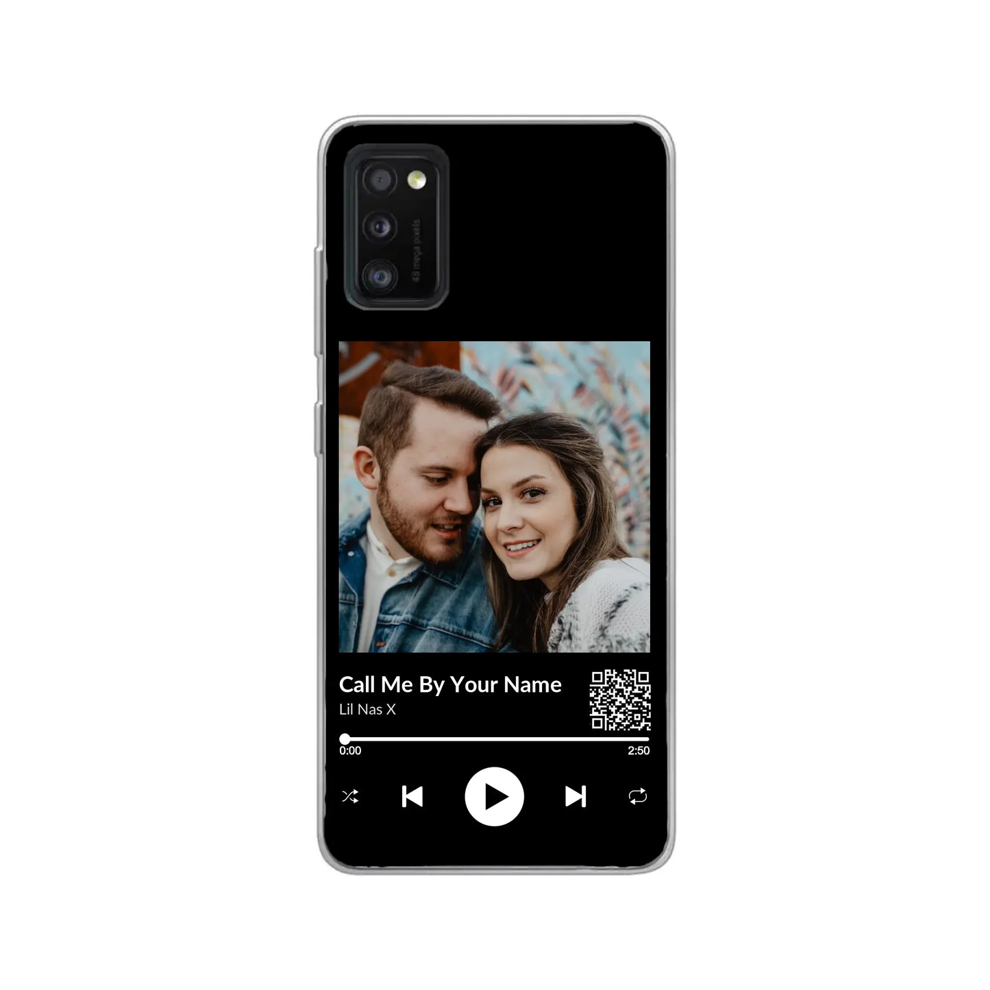 Favoriete liedje - gepersonaliseerde telefoonhoesje
