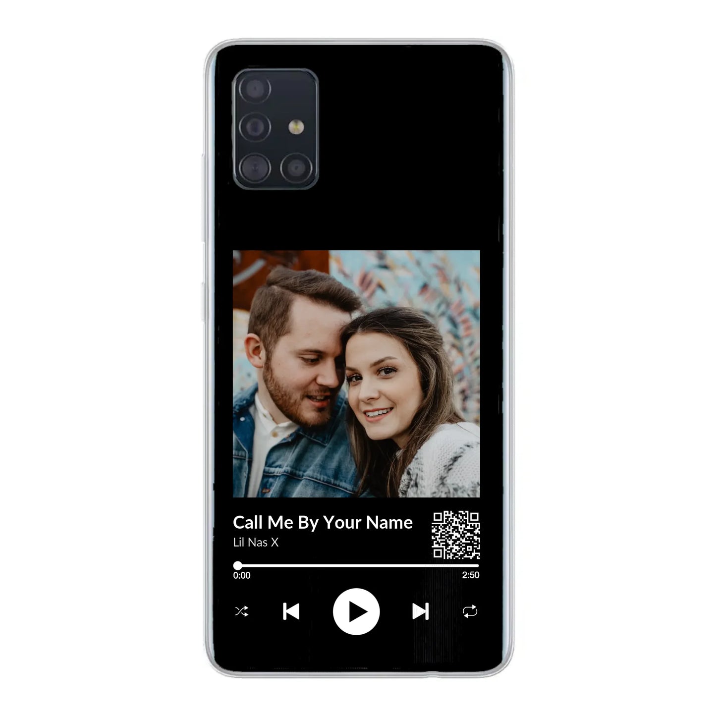 Favoriete liedje - gepersonaliseerde telefoonhoesje