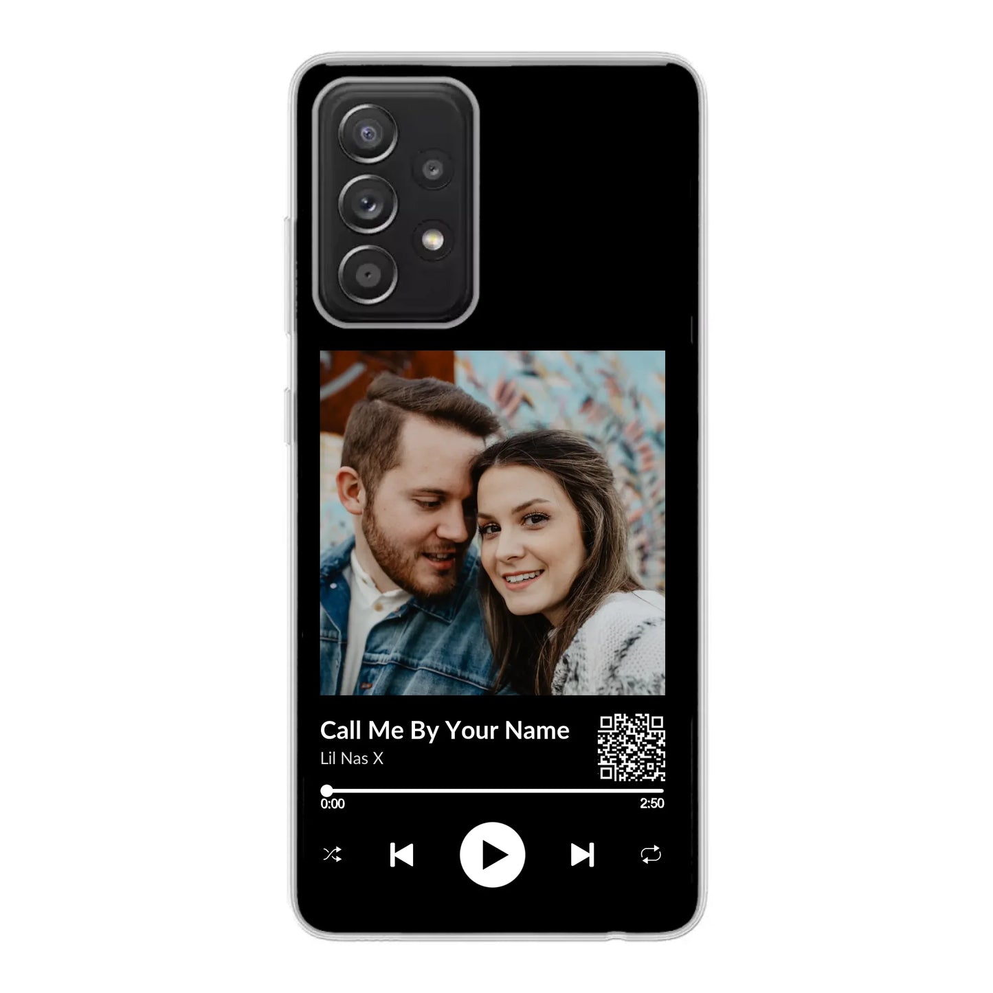 Favoriete liedje - gepersonaliseerde telefoonhoesje