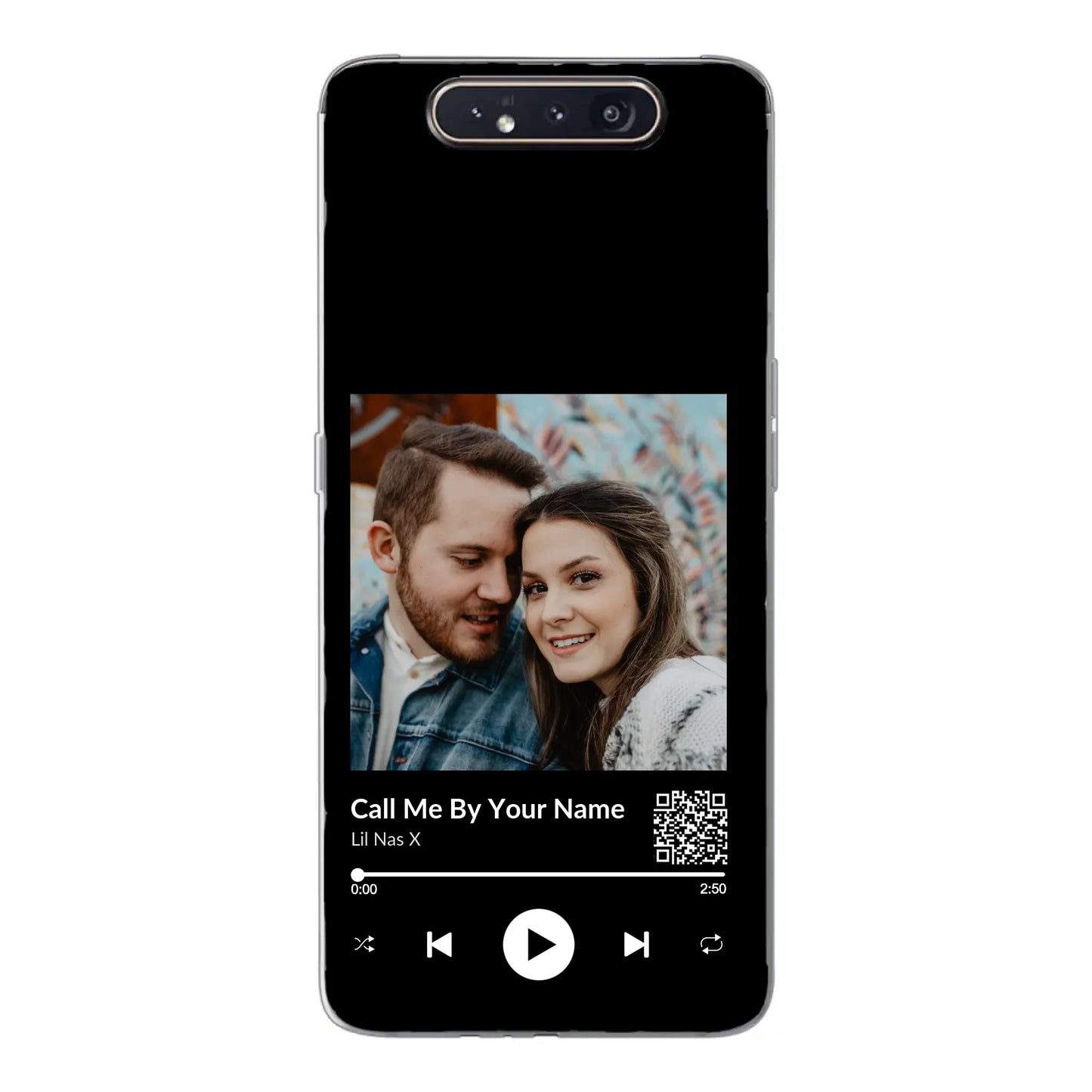 Favoriete liedje - gepersonaliseerde telefoonhoesje