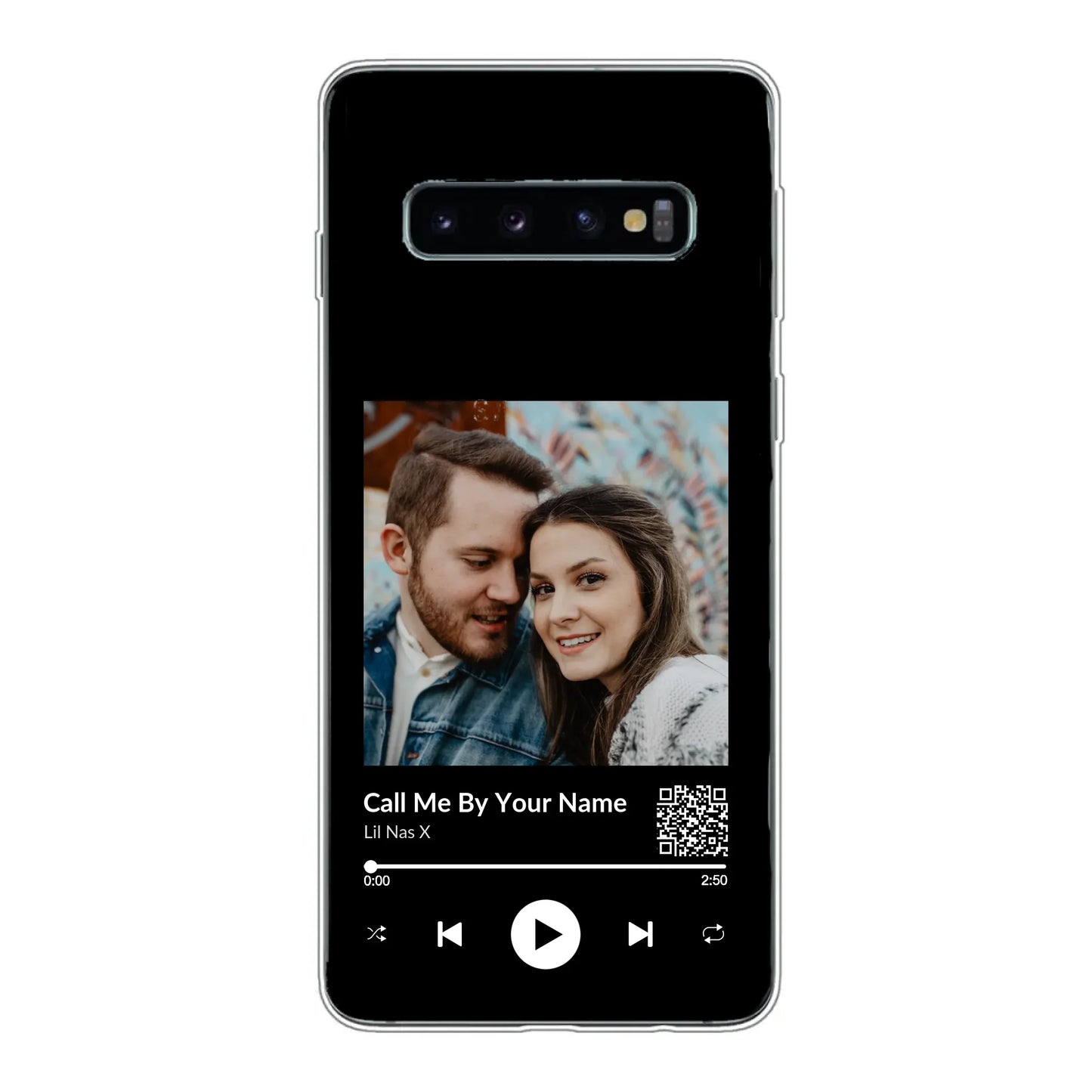 Favoriete liedje - gepersonaliseerde telefoonhoesje